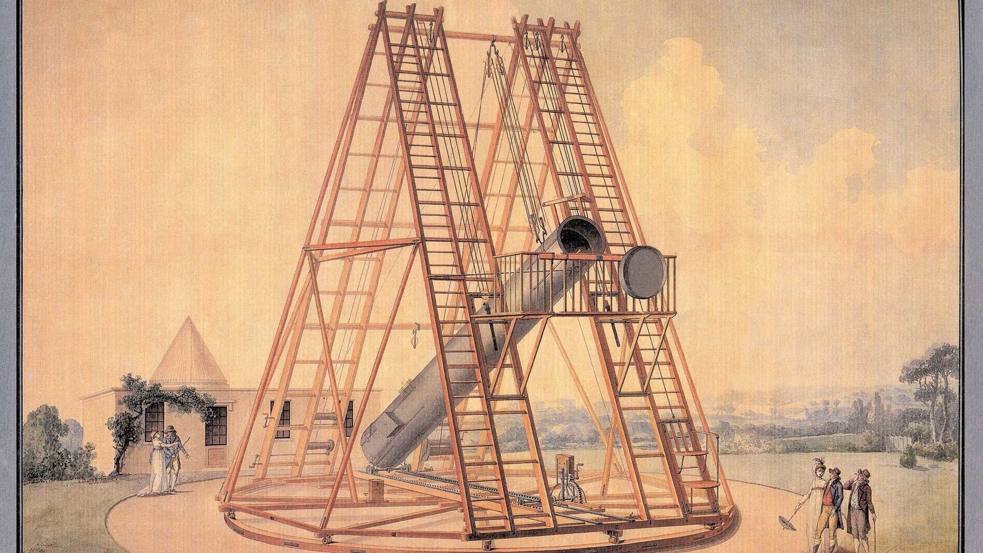 Puzzlopedia | Puzzle 40-foot telescope