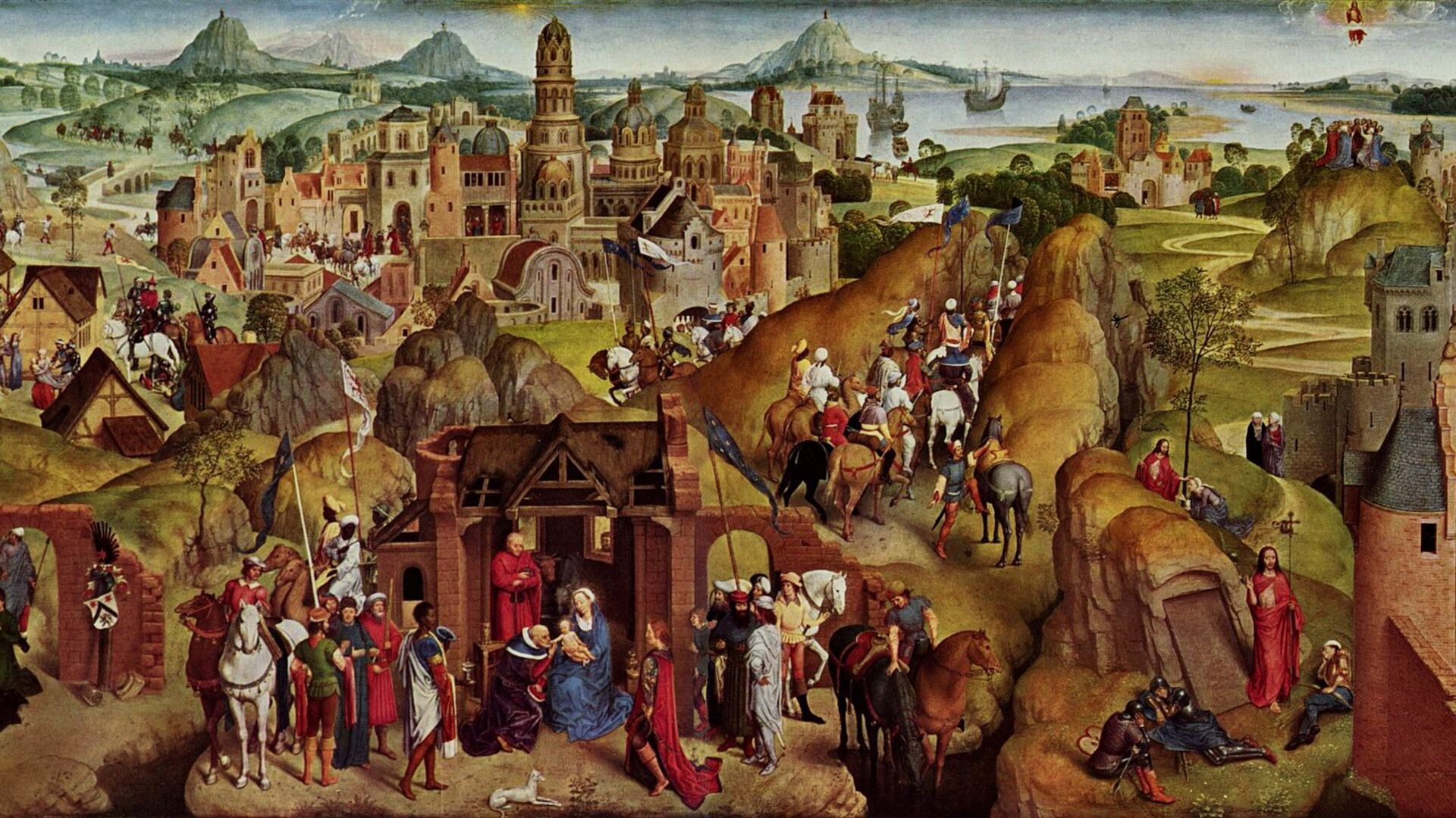 Puzzlopedia | Puzzle Advent and Triumph of Christ, Hans Memling