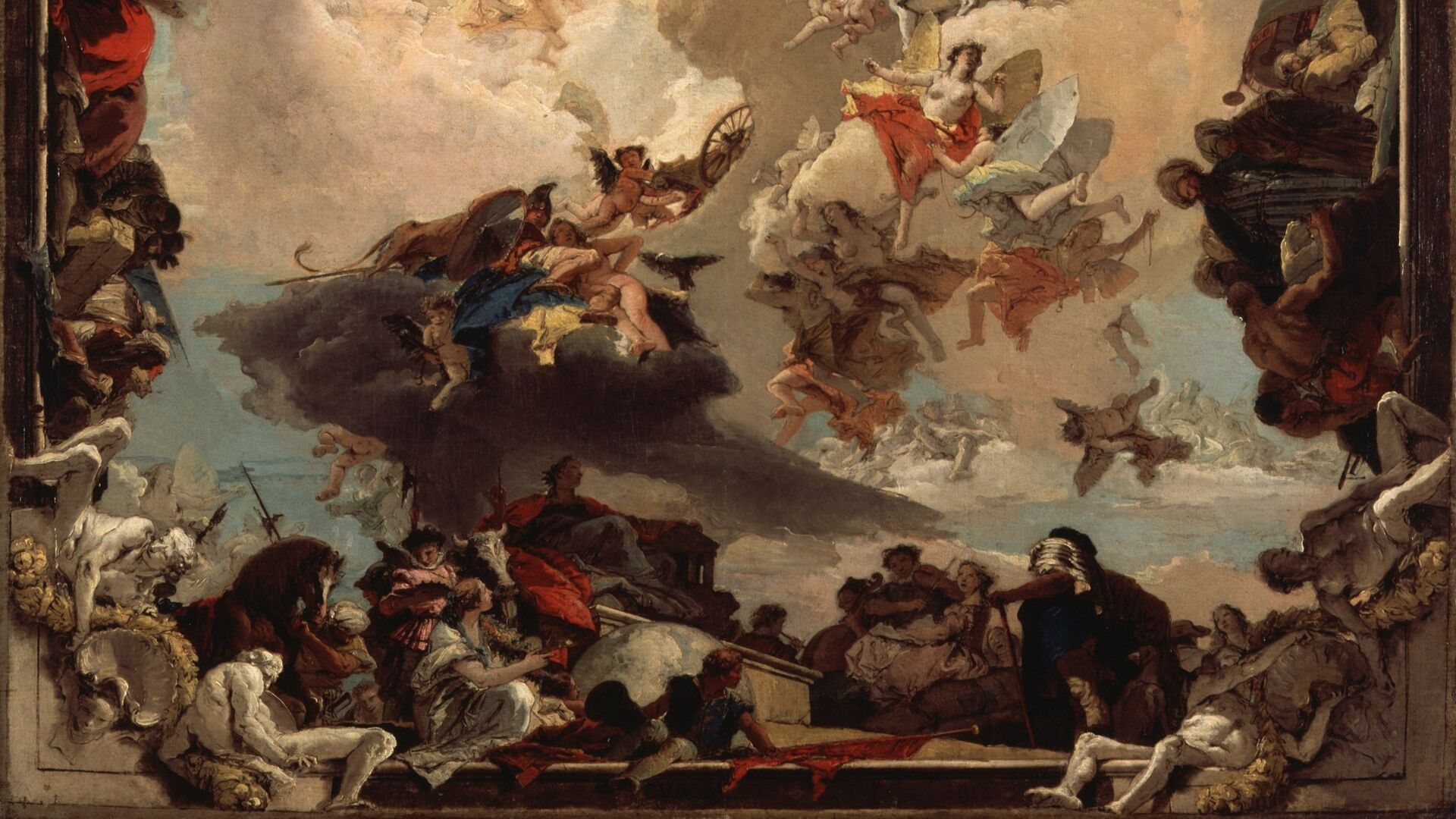 Puzzlopedia | Puzzle Allegory of the Planets and Continents, Giovanni Battista Tiepolo