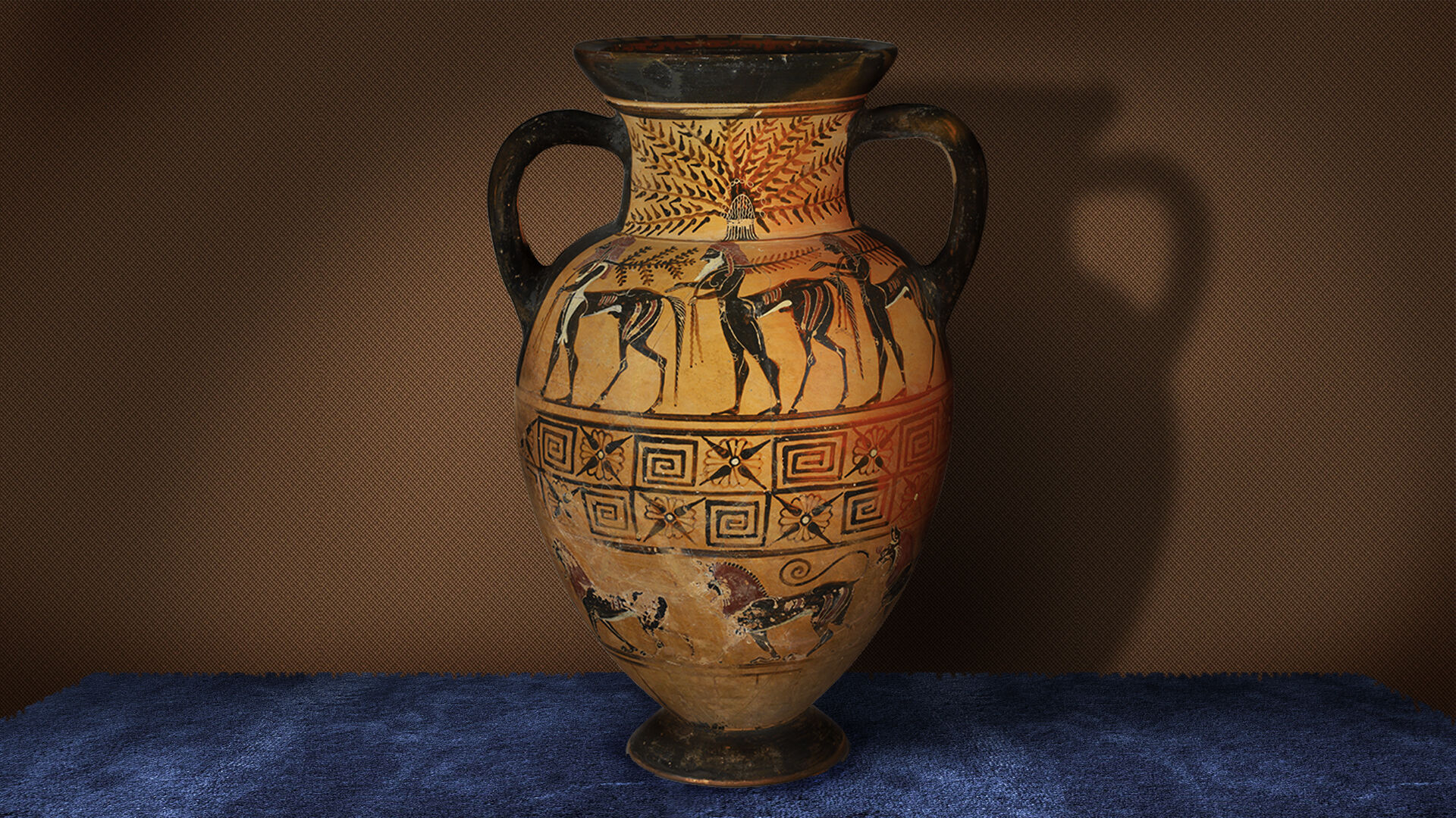 Puzzlopedia | Puzzle An Etruscan terracotta neck-amphora