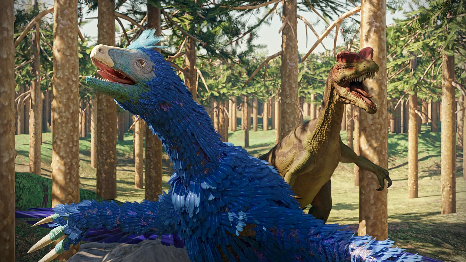 Puzzlopedia | Puzzle Archaeopteryx (Dilophosaurus) (Jurassic)