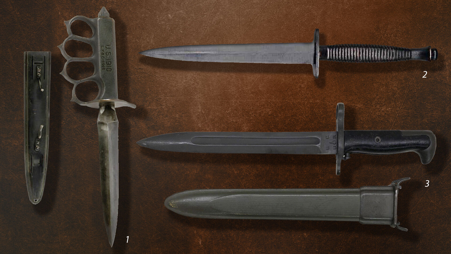 Puzzlopedia | Puzzle Bayonets and knives 1914 –1945