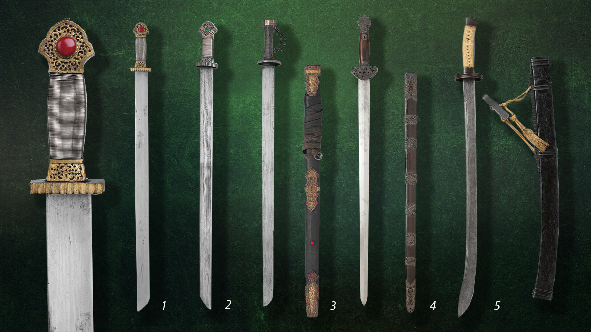 Puzzlopedia | Puzzle Chinese and Tibetan swords