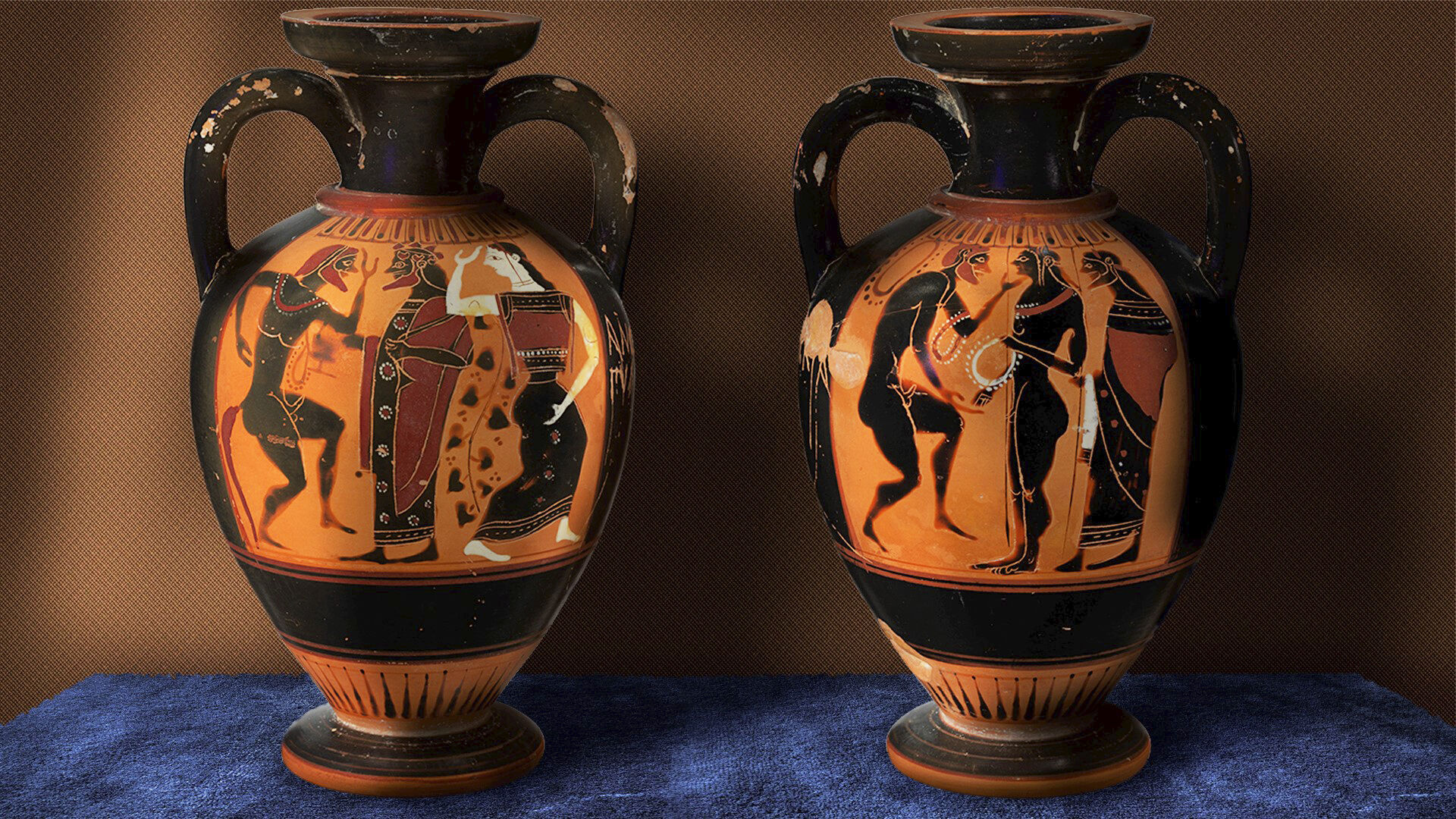 Puzzlopedia | Puzzle Dionysos, satyr and maenad
