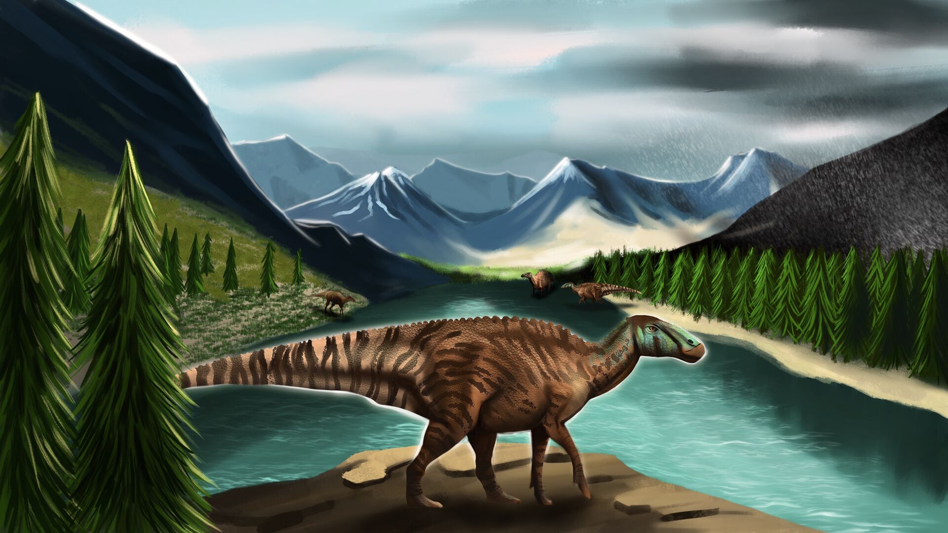 Puzzlopedia | Puzzle Edmontosaurus (Cretaceous)