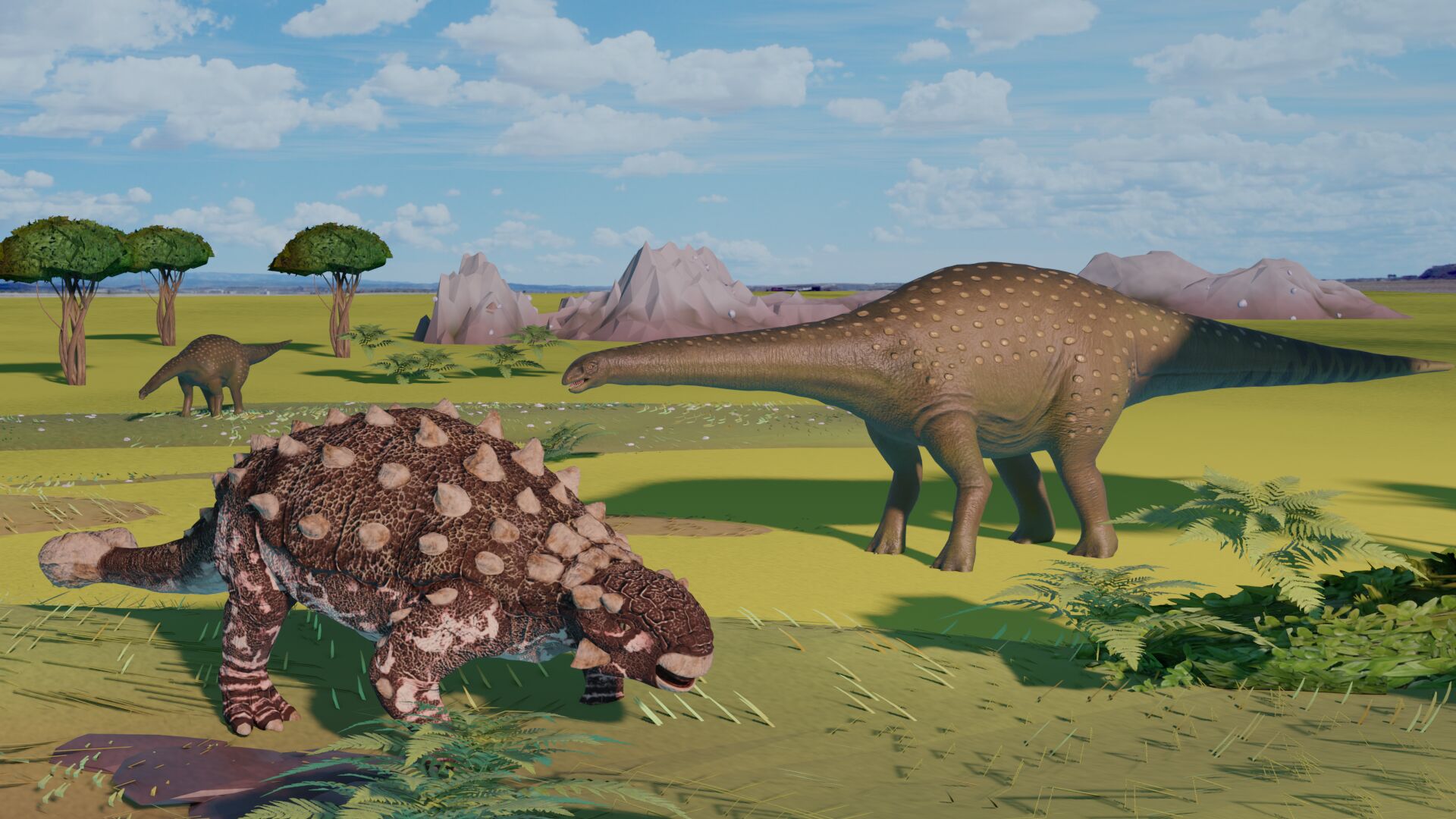 Puzzlopedia | Puzzle Euoplocephalus (Saltasaurus) (Cenozoic)