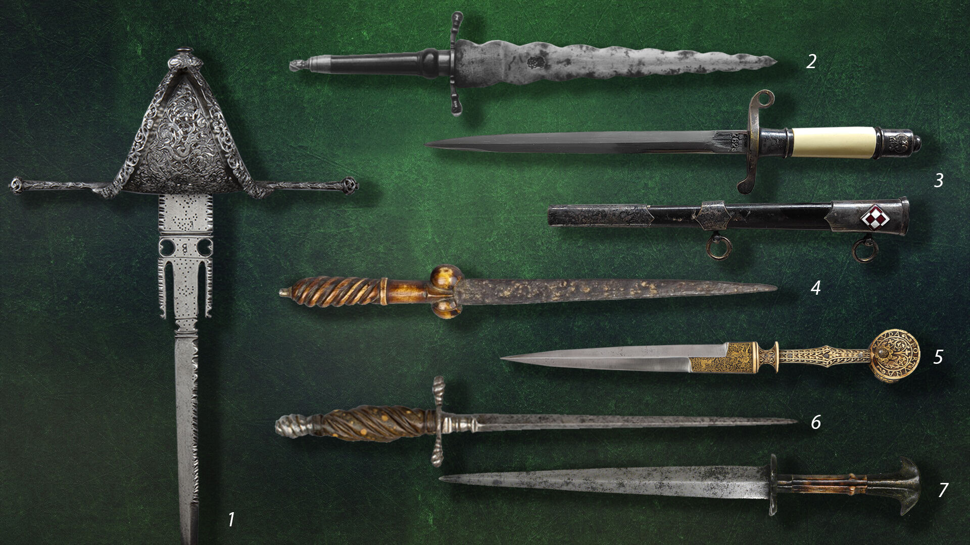 Puzzlopedia | Puzzle European daggers