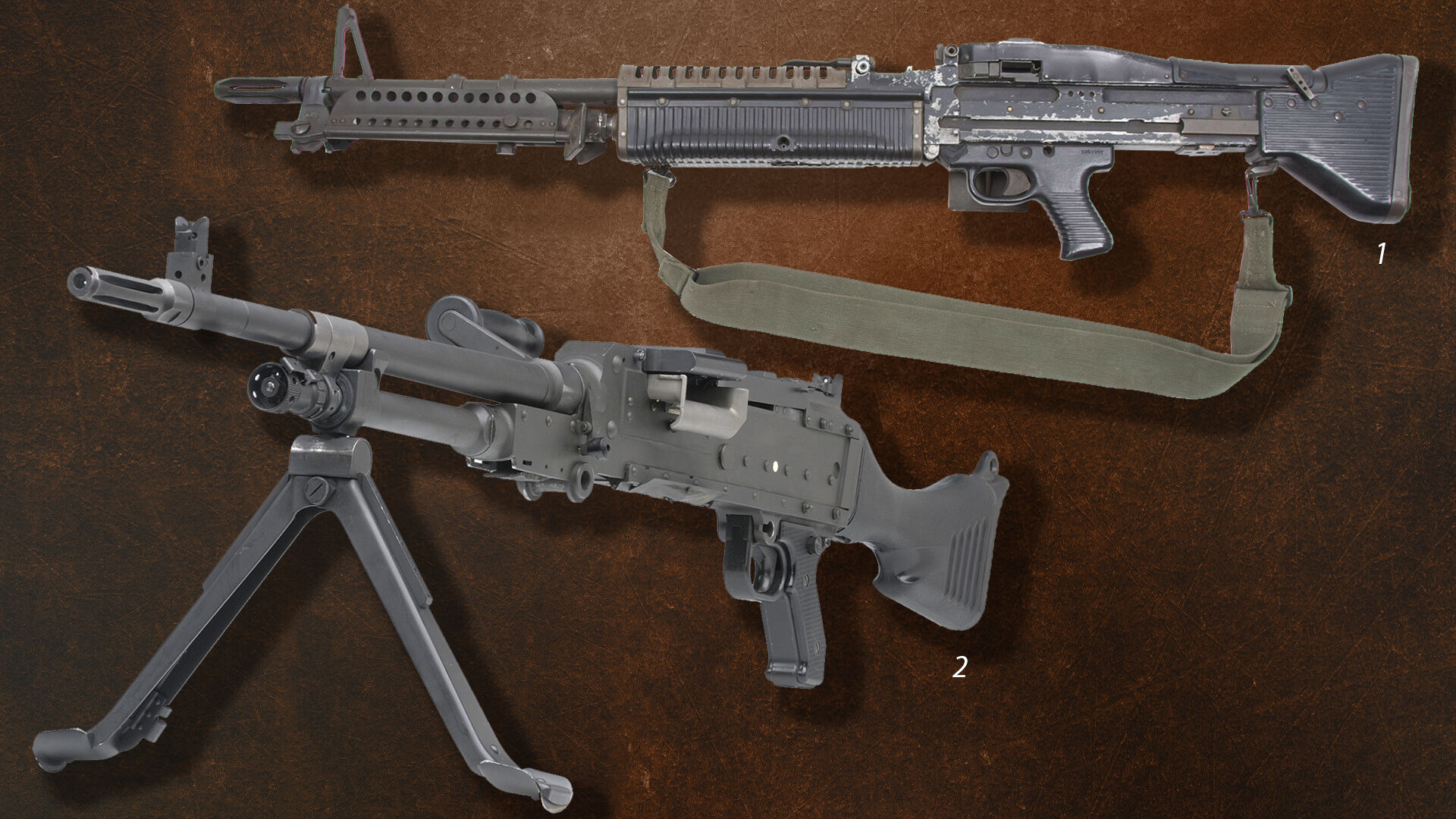 Puzzlopedia | Puzzle Gas-operated machine guns