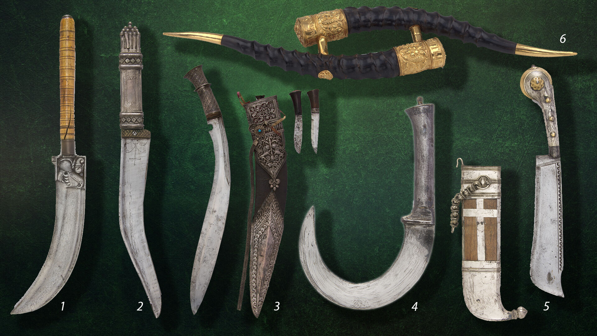 Puzzlopedia | Puzzle IndIan and Nepalese daggers