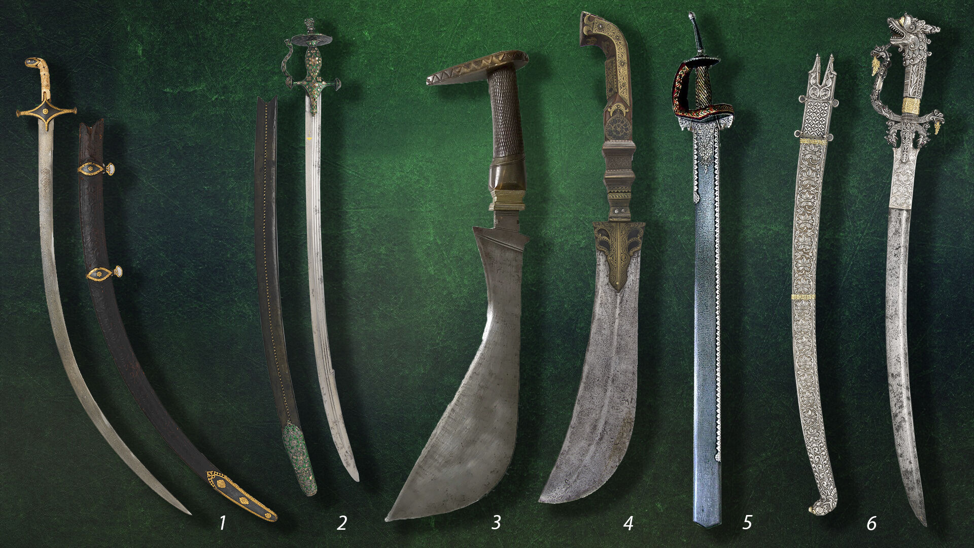 Puzzlopedia | Puzzle Indian and Sri lankan swords