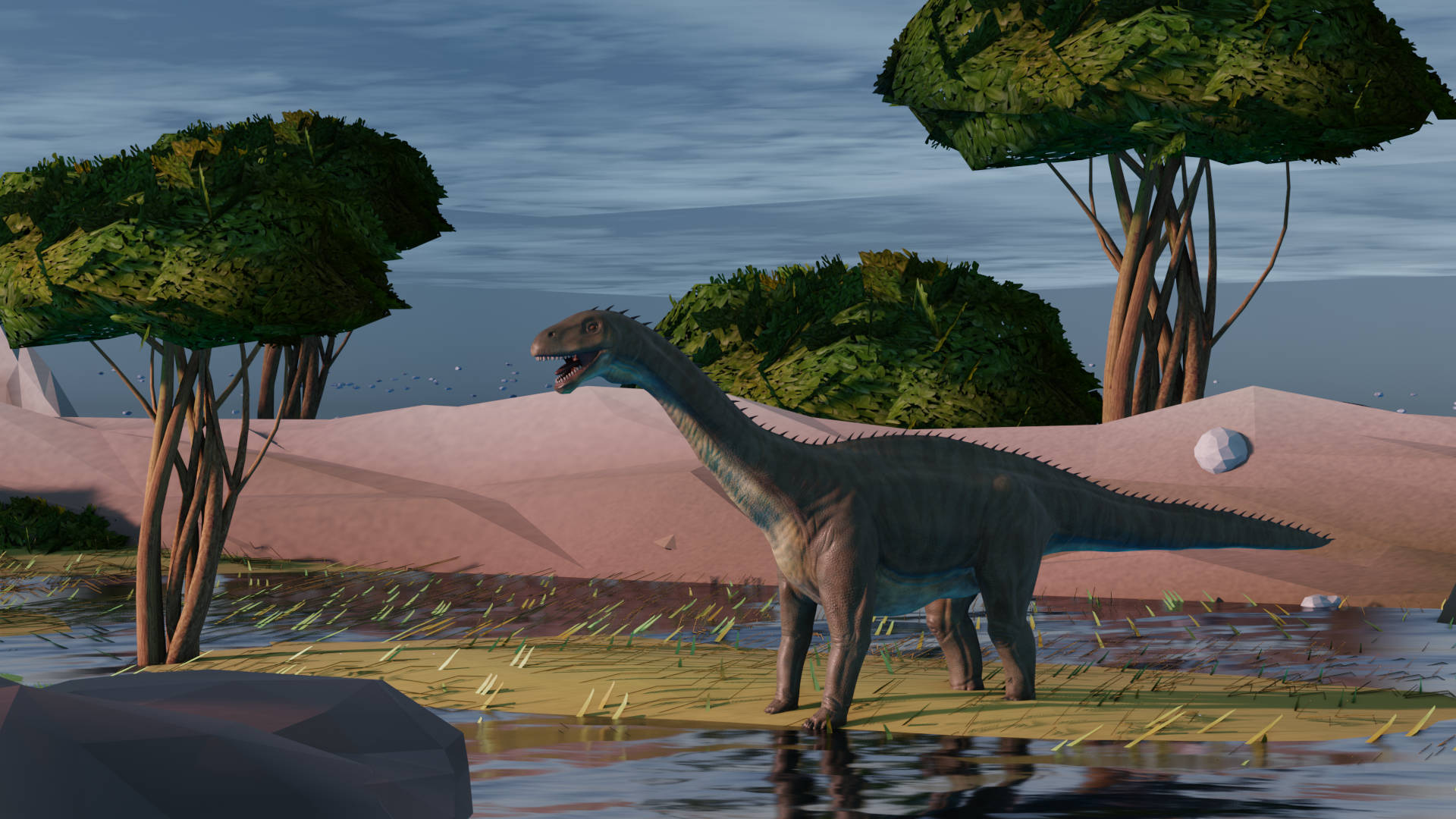 Puzzlopedia | Puzzle Isanosaurus (Triassic)