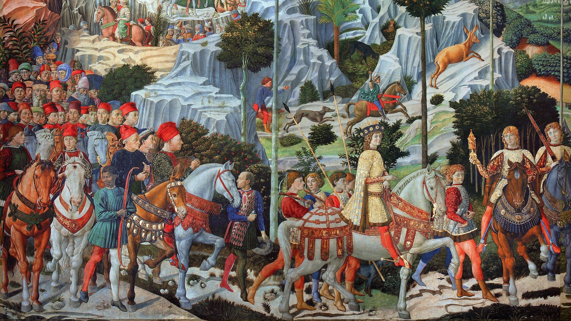 Puzzlopedia | Puzzle Journey of the Magi, Benozzo Gozzoli