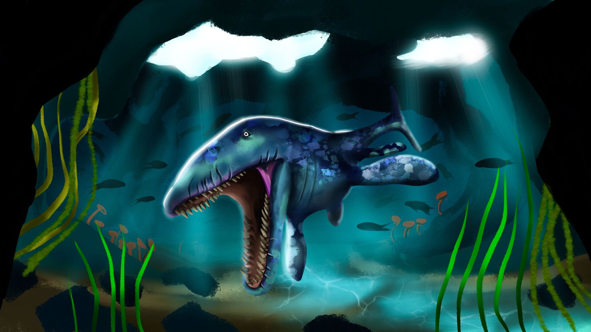 Puzzlopedia | Puzzle Mosasaurus (Cretaceous)