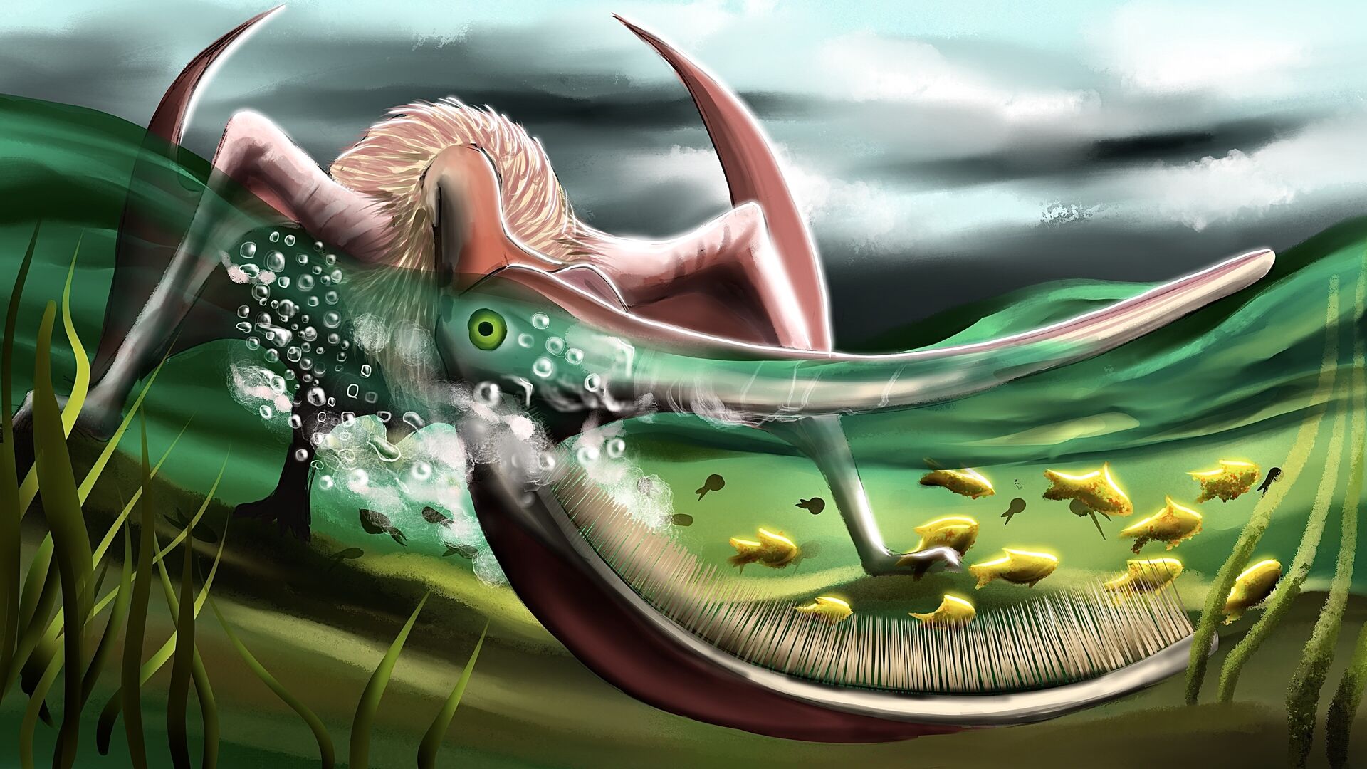 Puzzlopedia | Puzzle Pterodaustro (Cretaceous)