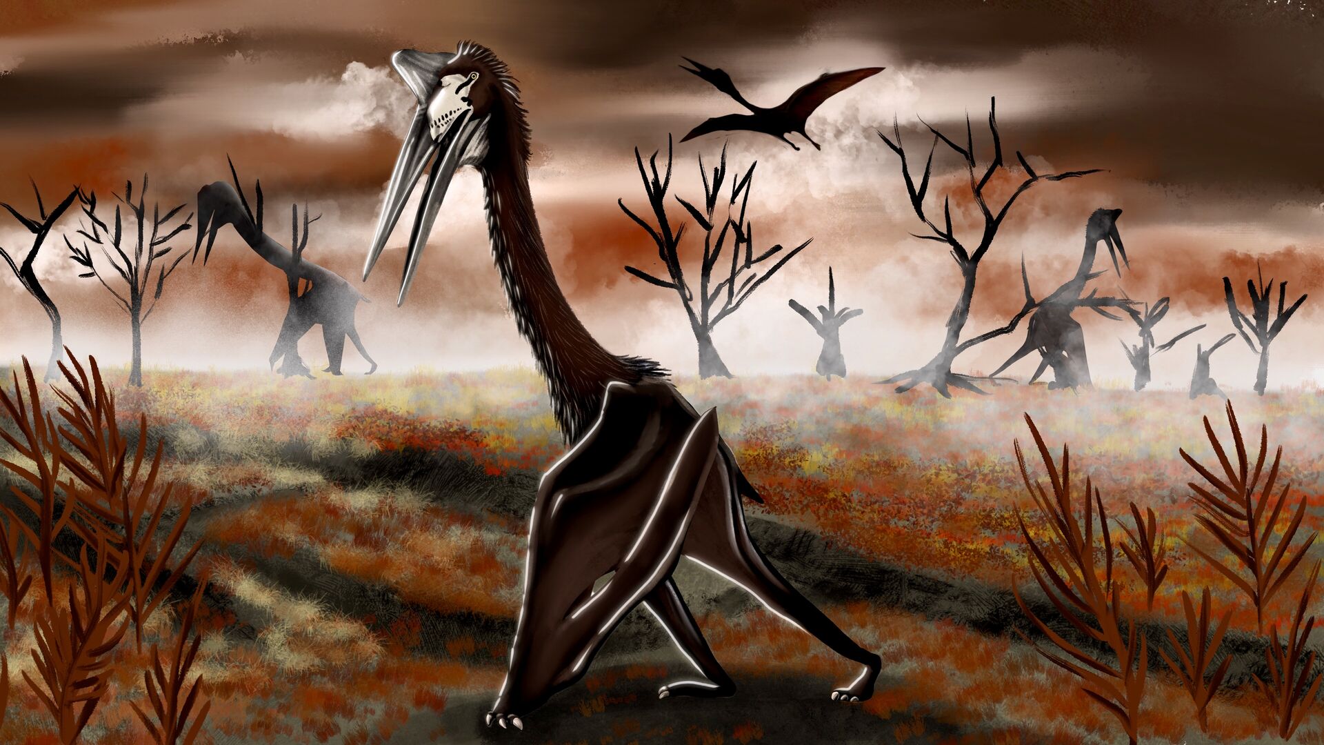 Puzzlopedia | Puzzle Quetzalcoatlus (Cretaceous)