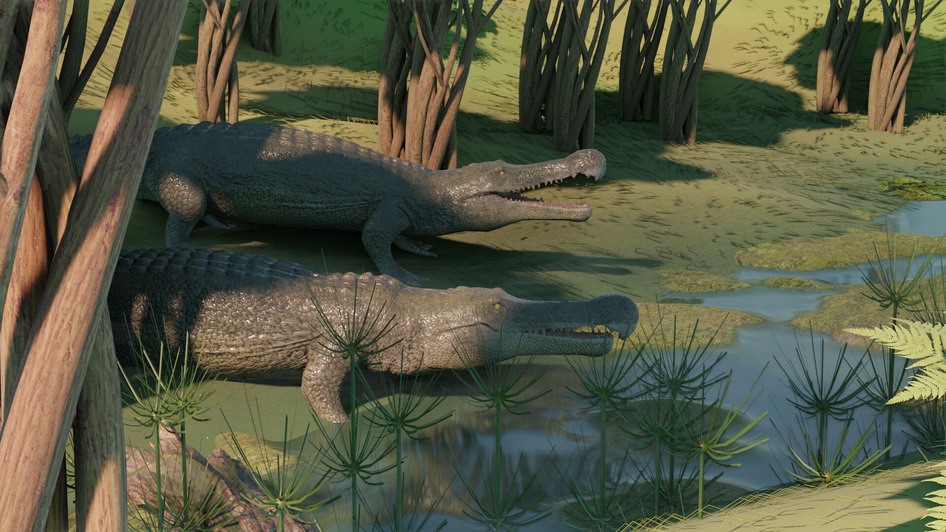Puzzlopedia | Puzzle Sarcosuchus (Cretaceous)