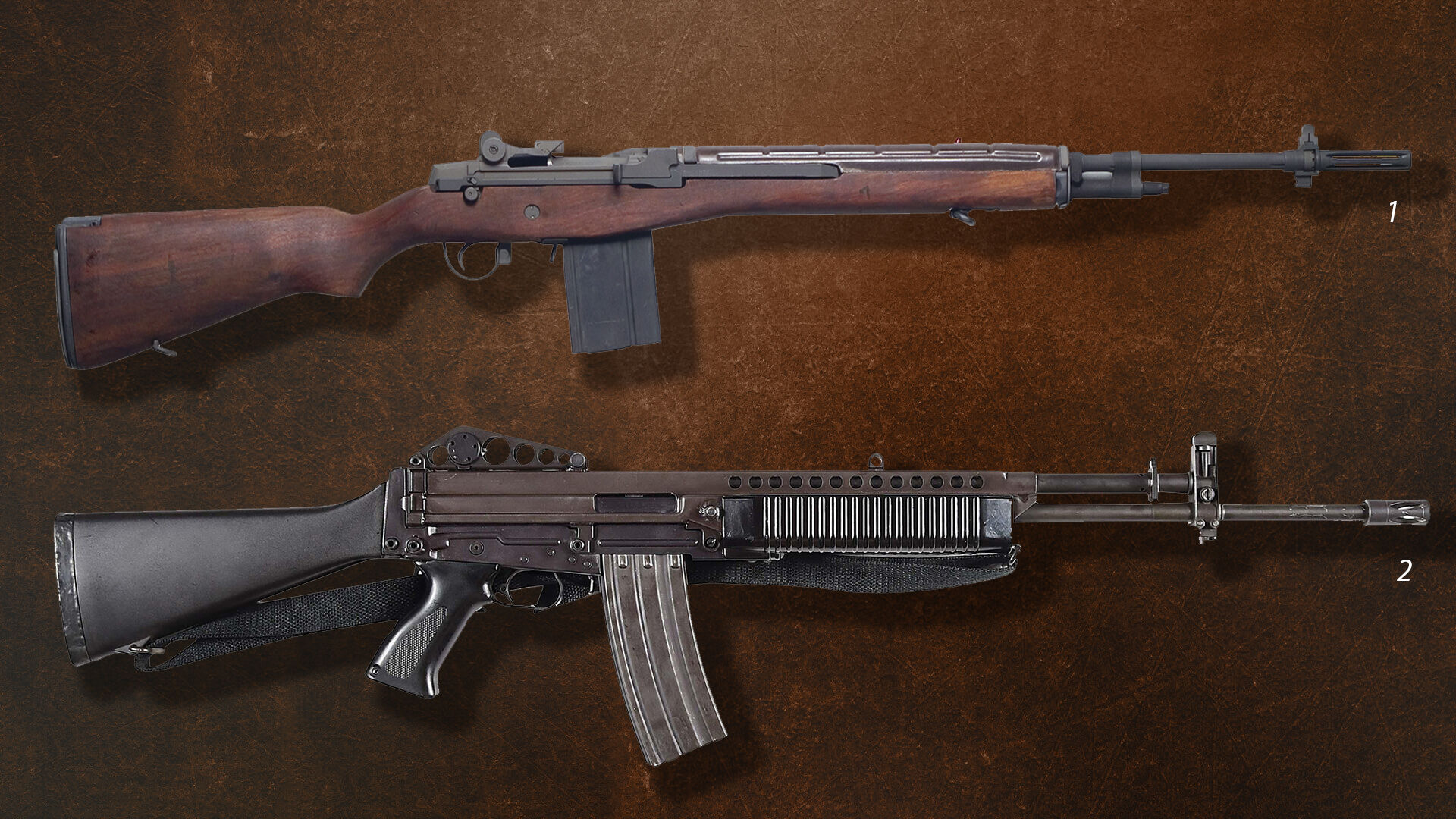 Puzzlopedia | Puzzle Self-loading rifles 1950-2006