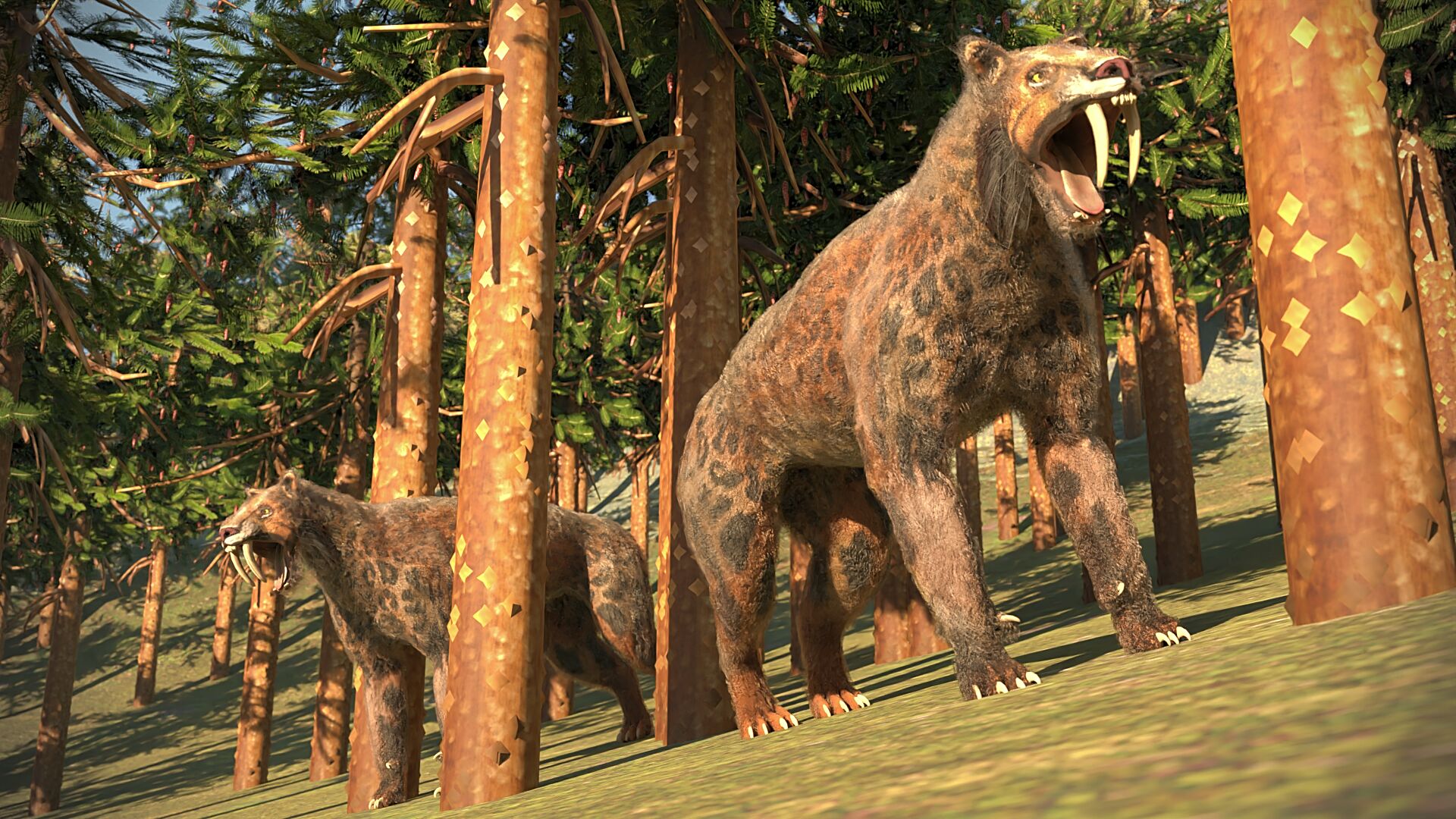 Puzzlopedia | Puzzle Smilodon (Cenozoic Era)