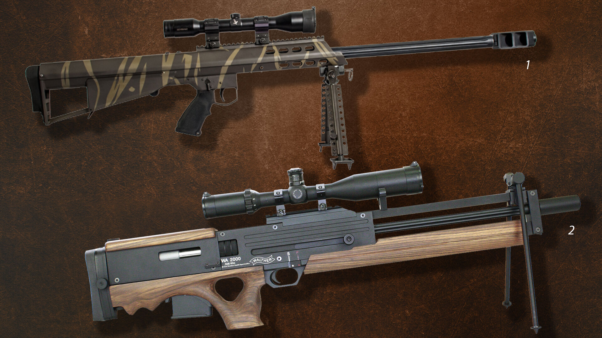 Puzzlopedia | Puzzle Sniper rifles 1985-2006