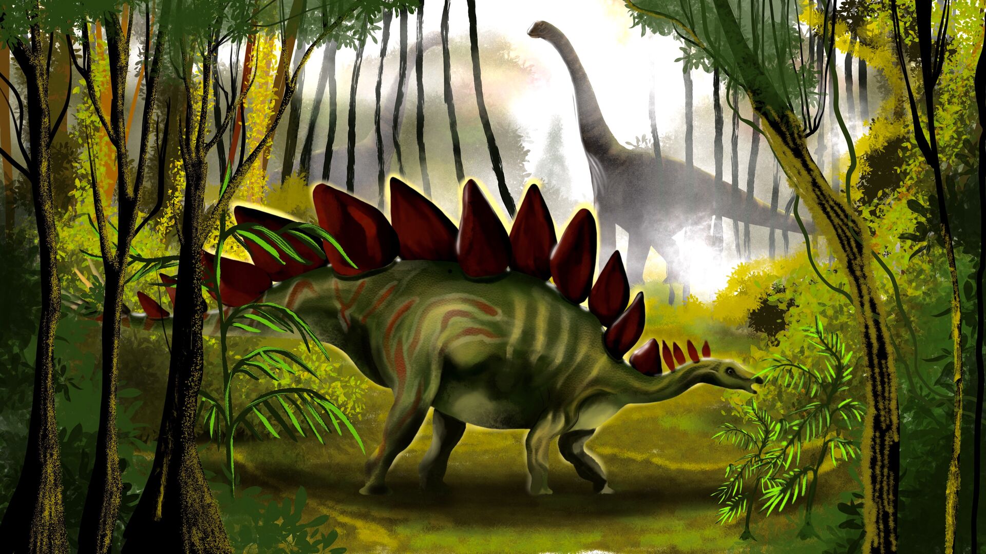 Puzzlopedia | Puzzle Stegosaurus (Jurassic)