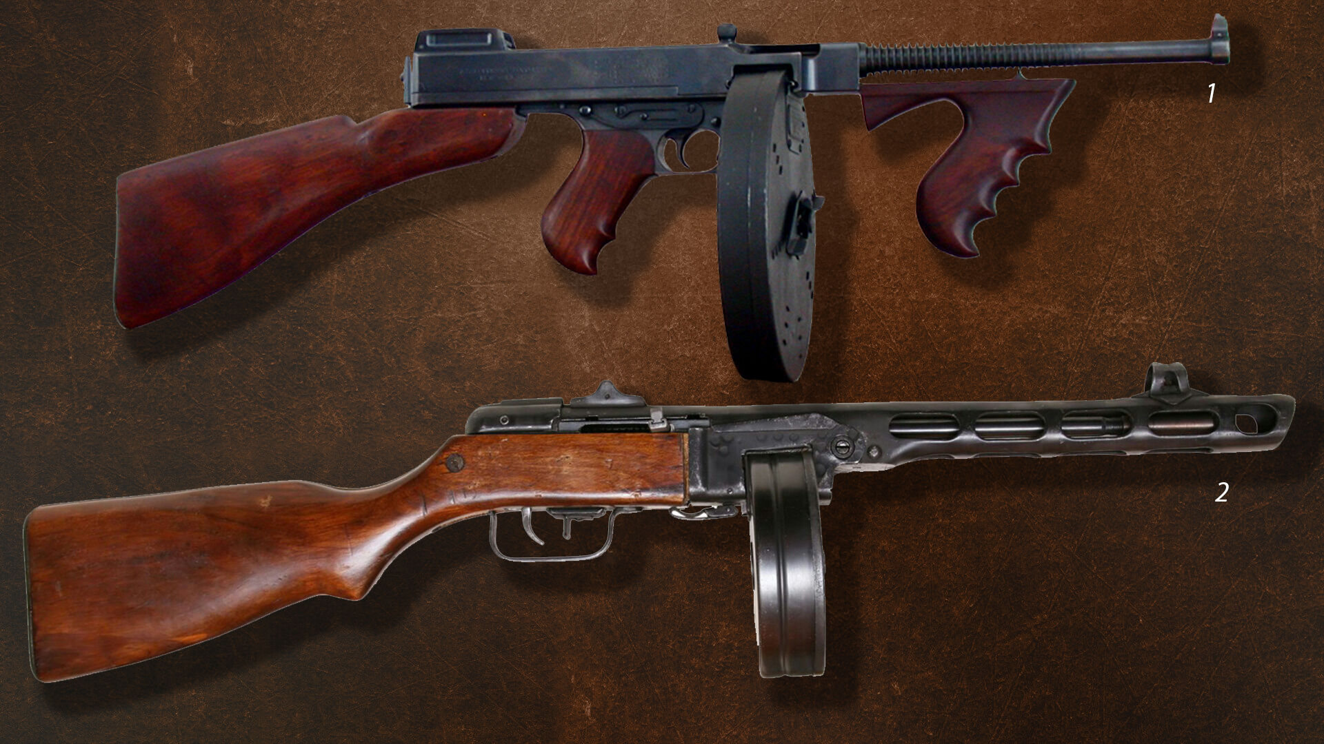 Puzzlopedia | Puzzle Submachine guns 1920-1945