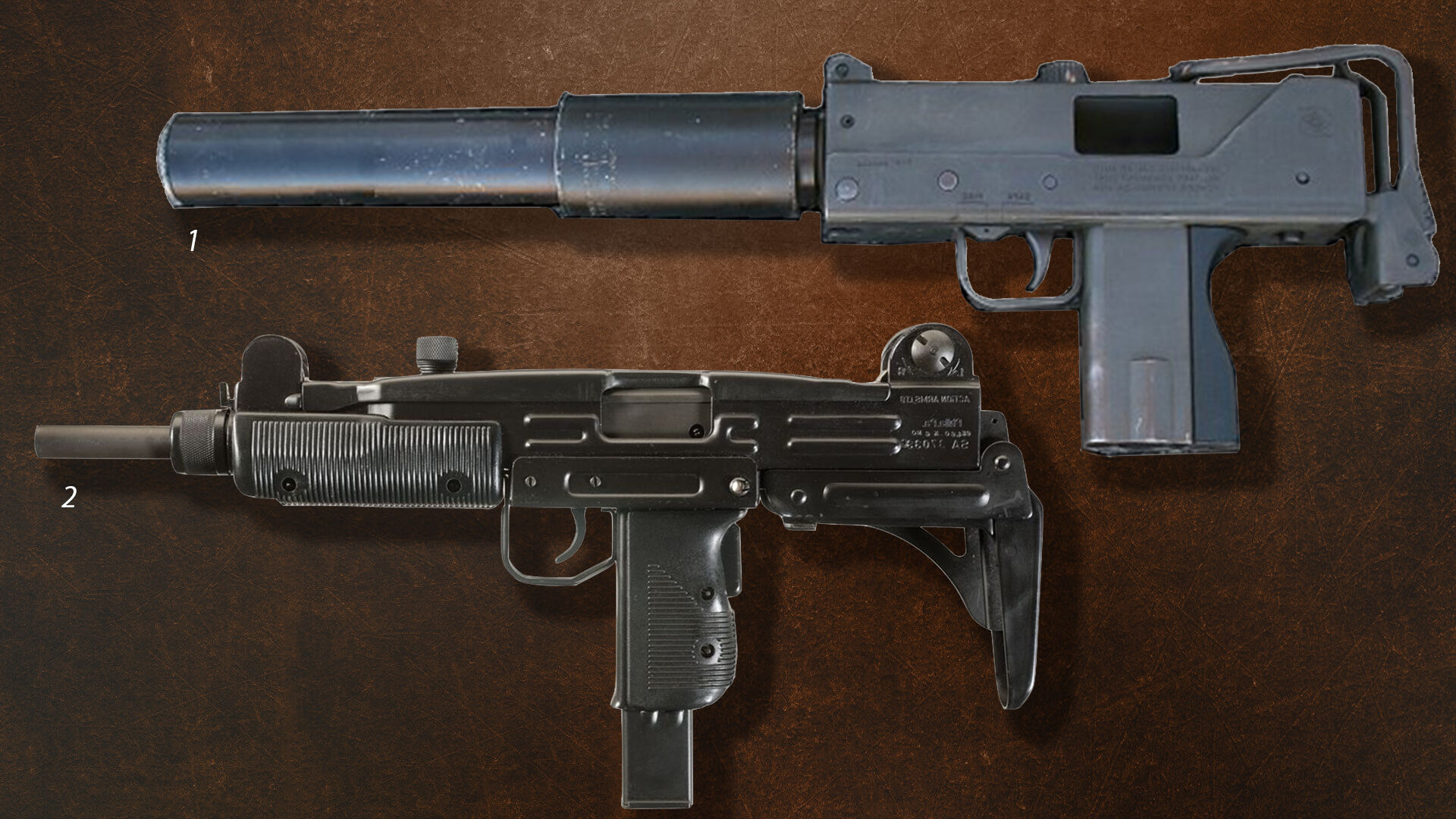 Puzzlopedia | Puzzle Submachine guns since 1945