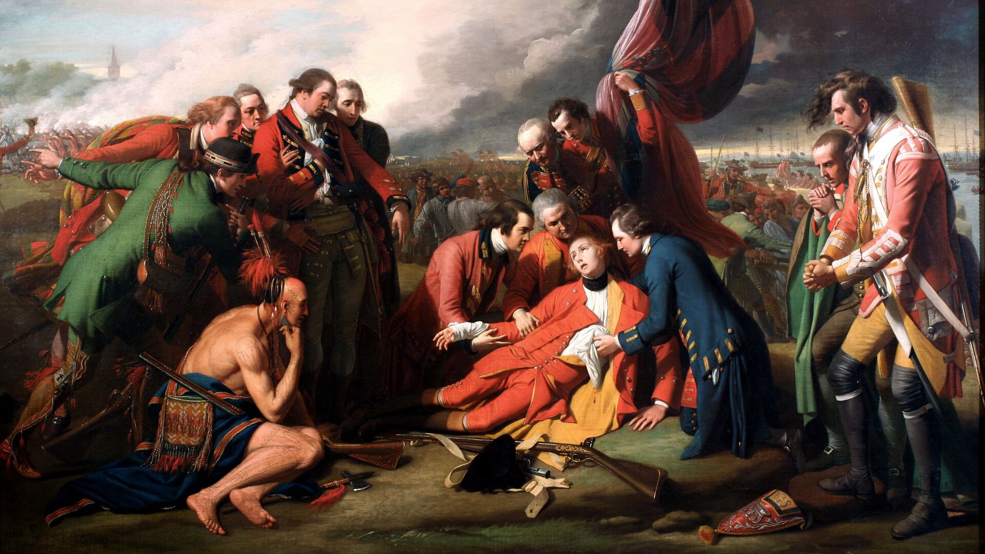 Puzzlopedia | Puzzle The Death of General Wolfe, Benjamin West