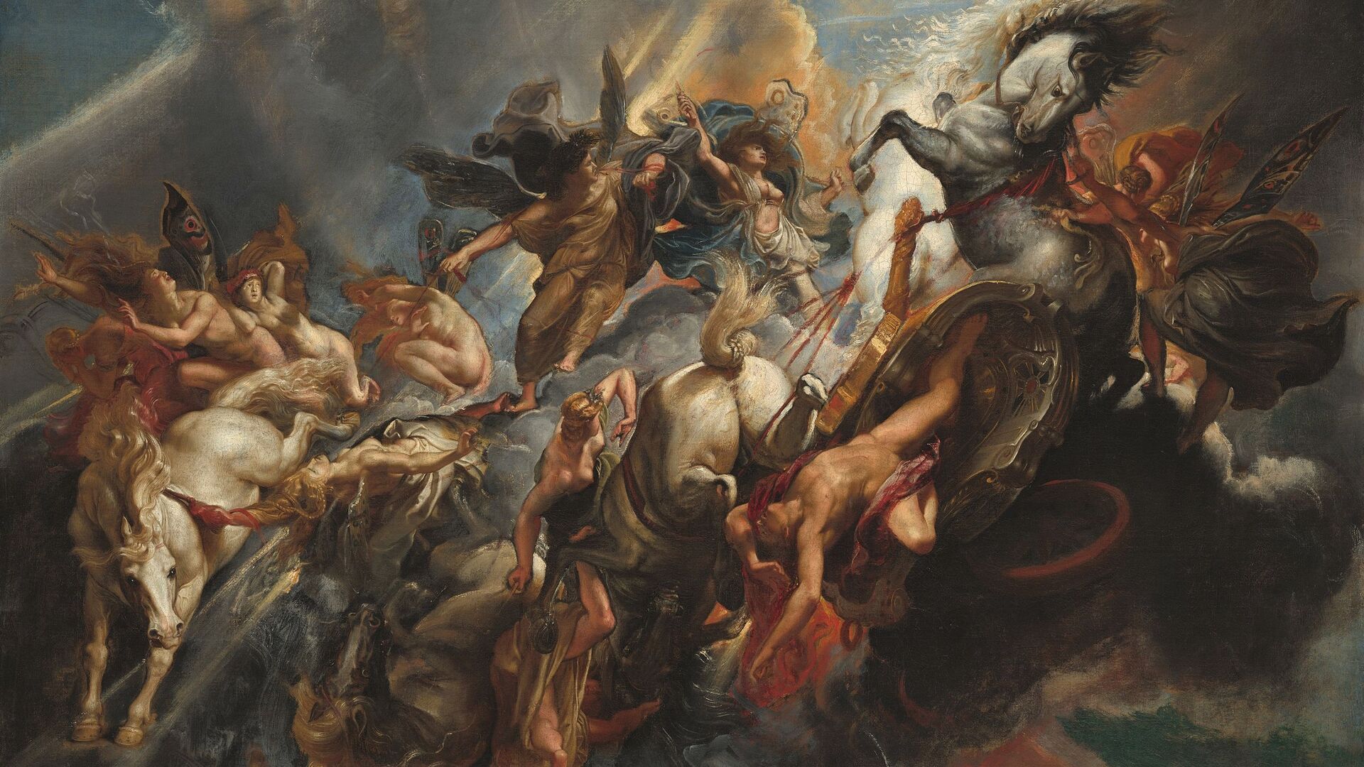 Puzzlopedia | Puzzle The Fall of Phaeton, Peter Paul Rubens