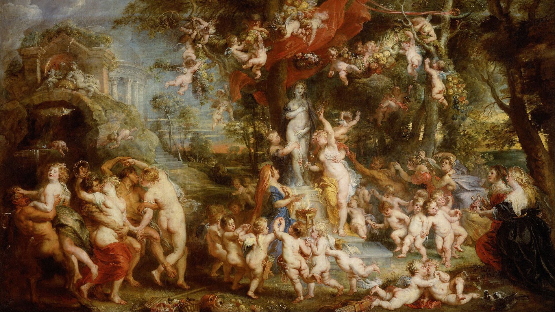 Puzzlopedia | Puzzle The Feast of Venus, Peter Paul Rubens