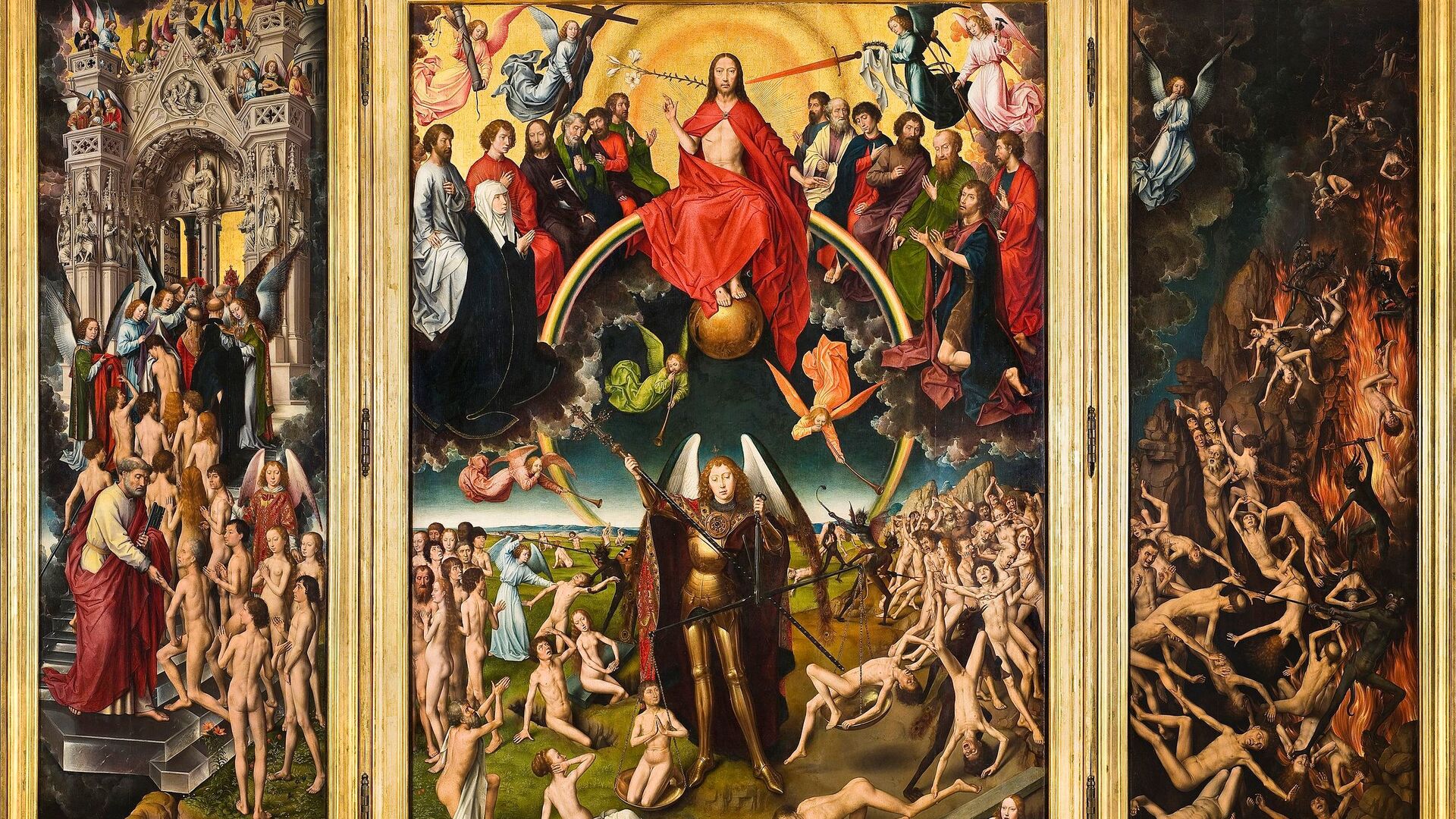 Puzzlopedia | Puzzle The Last Judgment, Hans Memling