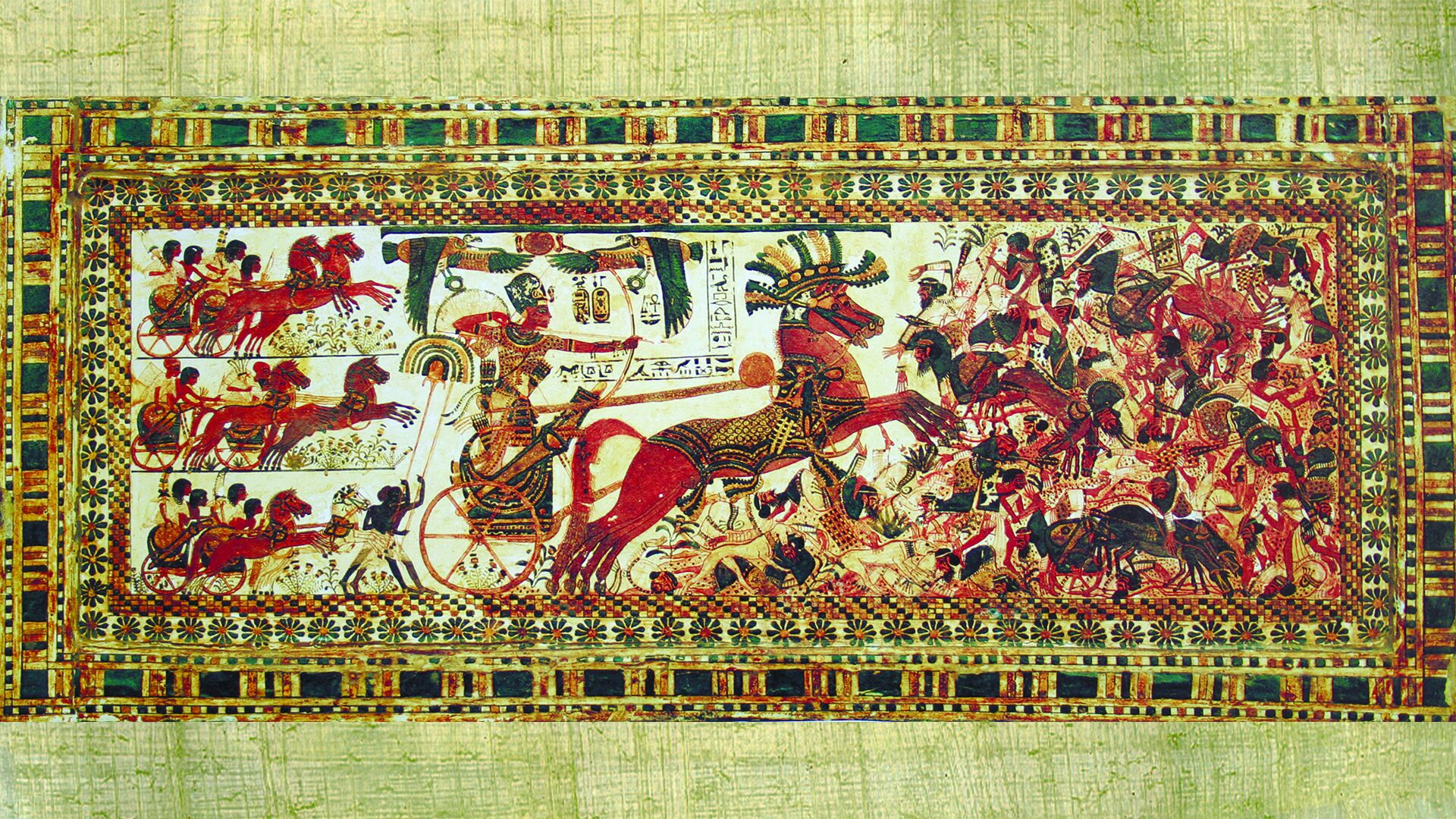 Puzzlopedia | Puzzle The Pharaoh Tutanhamun destroying enemies