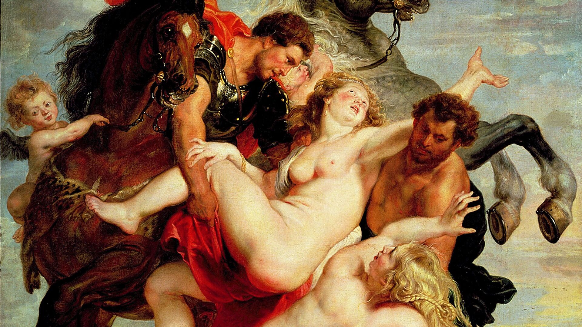 Puzzlopedia | Puzzle The Rape of the Daughters of Leucippus, Rubens and Jan Wildens