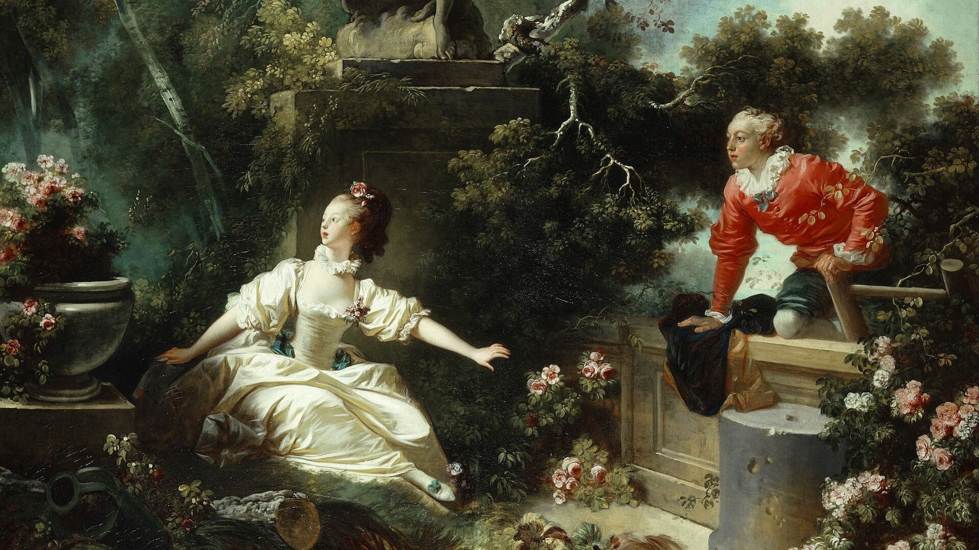 Puzzlopedia | Puzzle The Secret Meeting, Jean-Honoré Fragonard