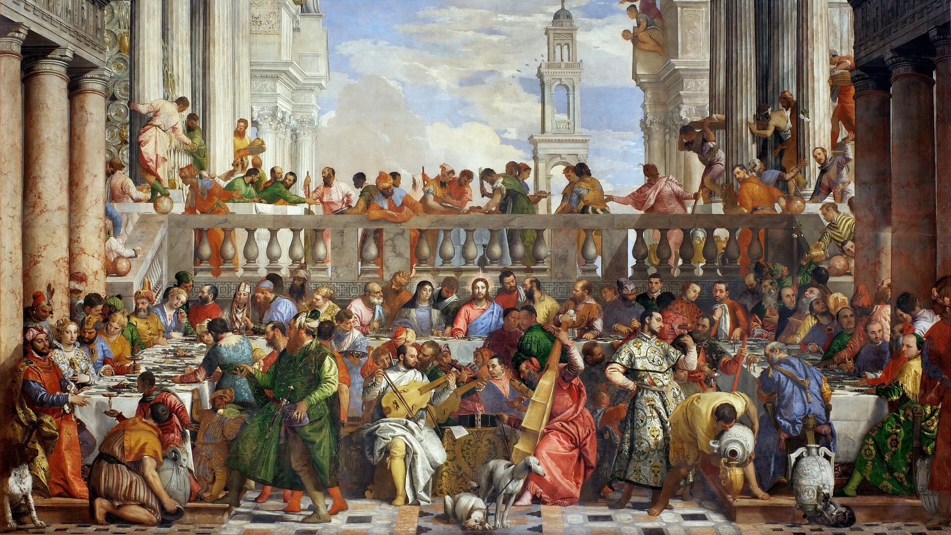 Puzzlopedia | Puzzle The Wedding at Cana, Paolo Veronese