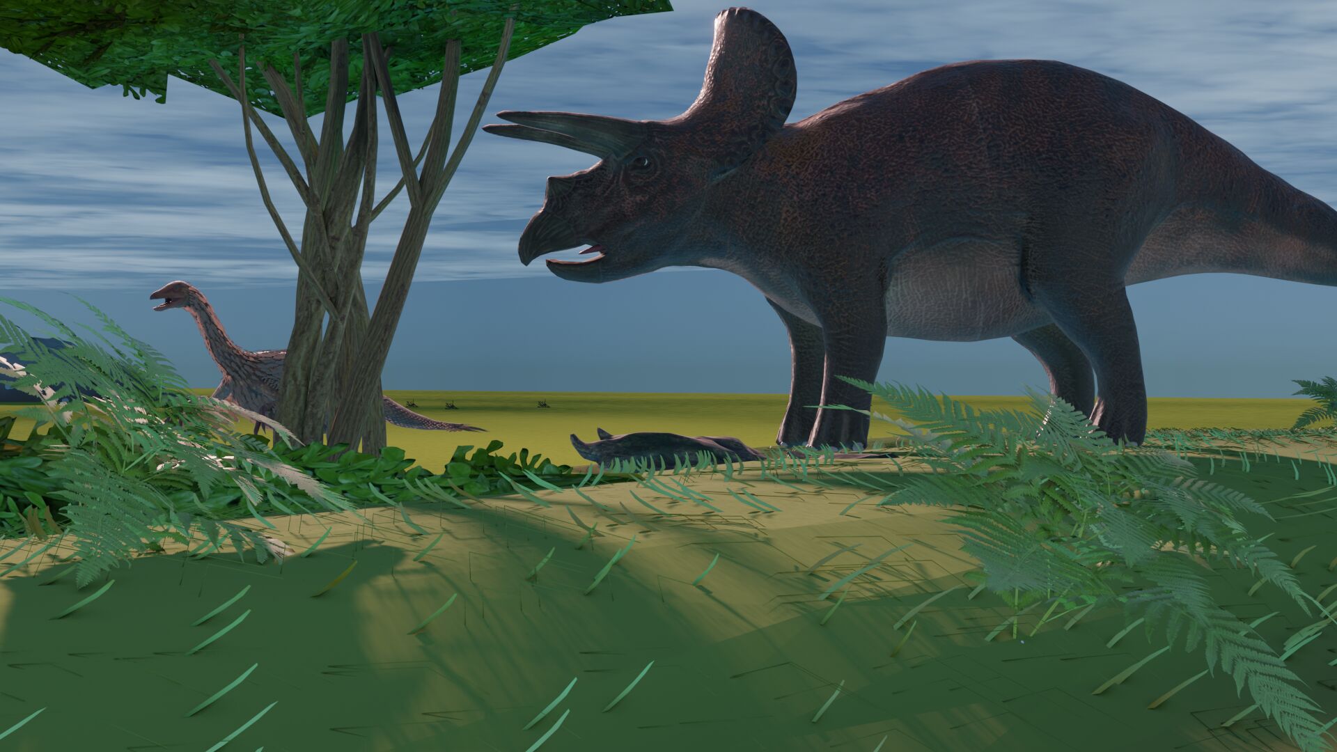 Puzzlopedia | Puzzle Triceratops (Cretaceous)