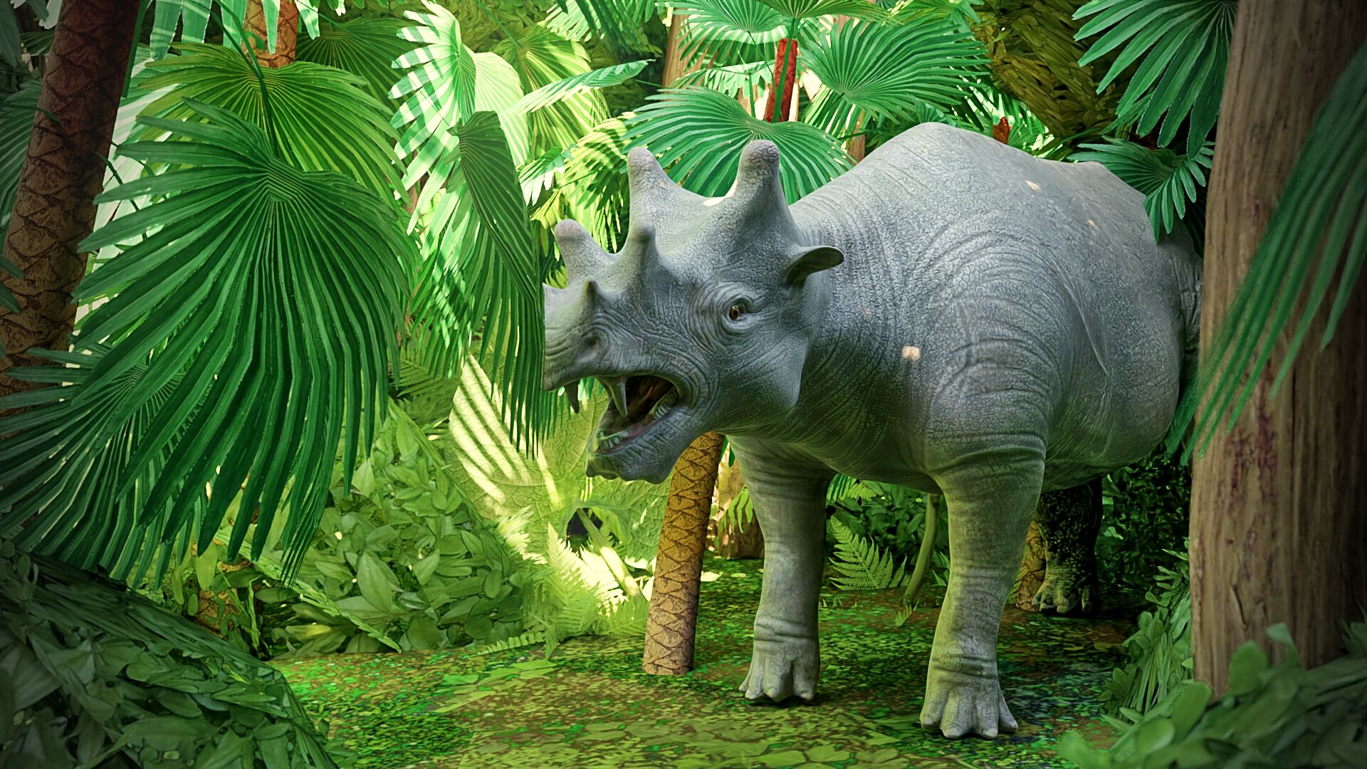 Puzzlopedia | Puzzle Uintatherium (Cenozoic)