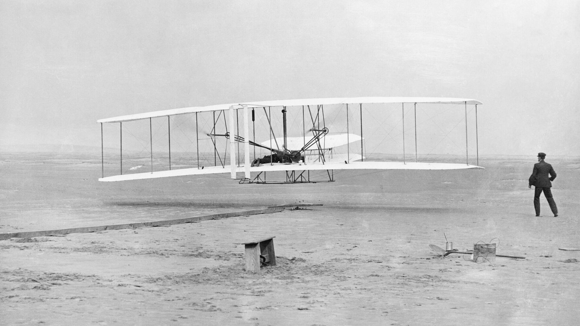 Puzzlopedia | Puzzle Wright Brothers first powered flight