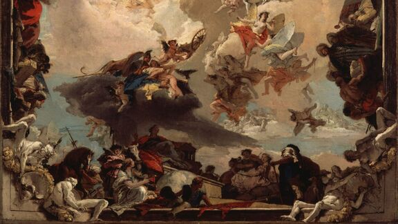 Puzzlopedia | Puzzle Allegory of the Planets and Continents, Giovanni Battista Tiepolo