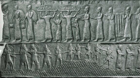 Puzzlopedia | Puzzle Assyrian fragments of Bands from a gate