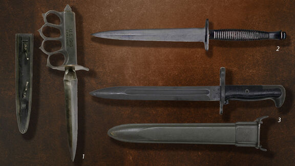 Puzzlopedia | Puzzle Bayonets and knives 1914 –1945