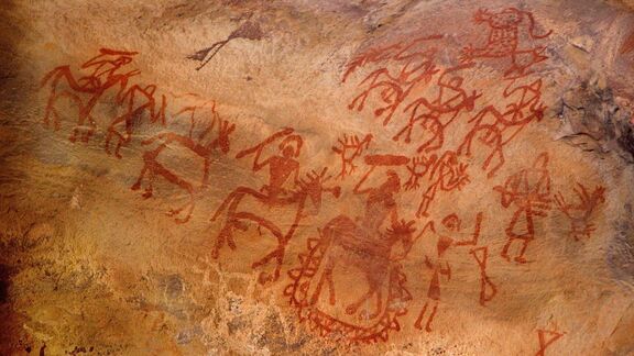 Puzzlopedia | Puzzle Bhimbetka Rock Shelters