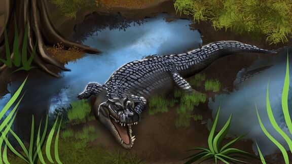 Puzzlopedia | Puzzle Deinosuchus (Cretaceous)