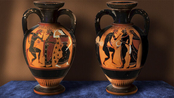 Puzzlopedia | Puzzle Dionysos, satyr and maenad