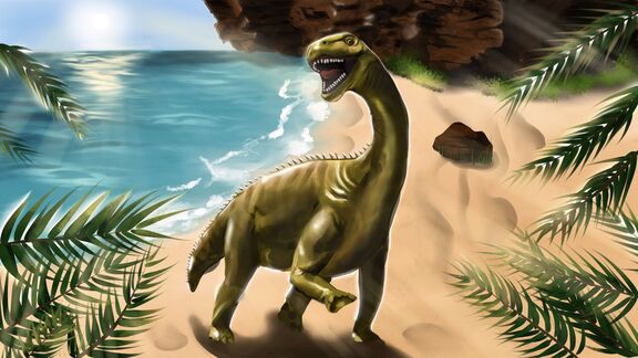 Puzzlopedia | Puzzle Isanosaurus (Triassic)