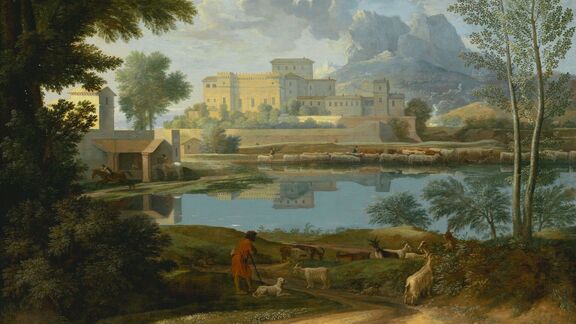 Puzzlopedia | Puzzle Landscape with a Calm, Nicolas Poussin