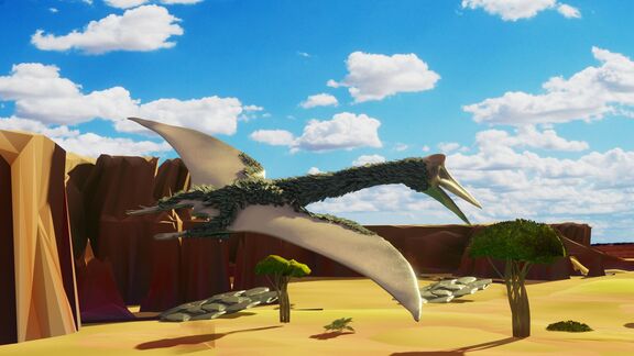 Puzzlopedia | Puzzle Quetzalcoatlus (Cretaceous)