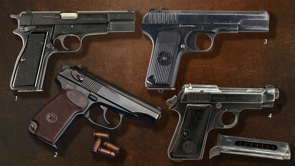 Puzzlopedia | Puzzle Self-loading pistols 1920 –1950