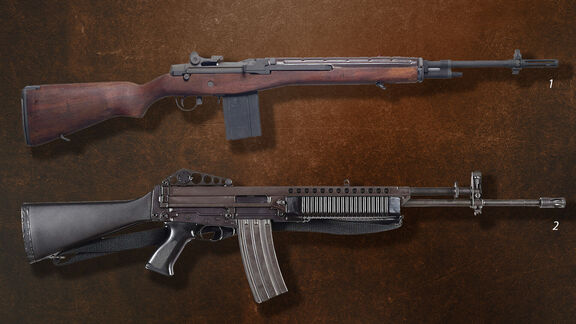 Puzzlopedia | Puzzle Self-loading rifles 1950-2006