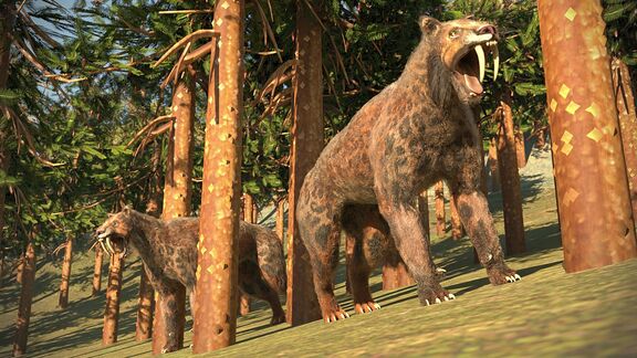 Puzzlopedia | Puzzle Smilodon (Cenozoic Era)