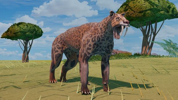 Puzzlopedia | Puzzle Smilodon (Cenozoic)